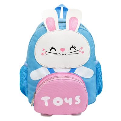 China Fashion Waterproof Cute Cute Rabbit Children Book Daypack Cartoon Kindergarten Baby Kid School Bag for sale