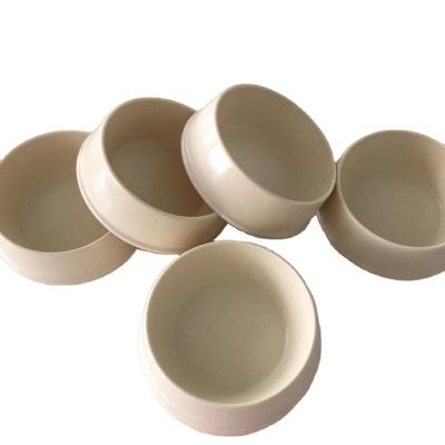 China 2022 Viable New Design Stock In Factory Ready To Sell Color Natural White Medium Size Bamboo Dog Bowls for sale