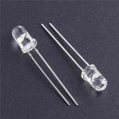 China Computer Terminals Clear Water / Diffused DIP 5mm Oval LED Diode For Display for sale