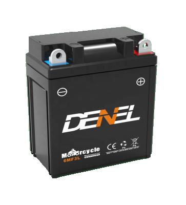 China High Quality Rechargeable Motorcycle Start Power Battery 12V Sealed Maintenance Free Motorcycle Battery for sale