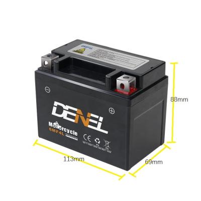 China Motorcycle / scooter China factory 12v4ah sealed battery 6mf4l green maintenance free motorcycle battery for sale