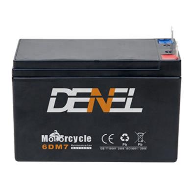 China Motocycle General Machinery Battery 6DM7 For Kawasaki Motorcycle Battery General Purpose Battery for sale