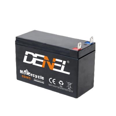 China FSC China Factory Motorcycle Battery 12v5ah 10hr Battery Motorcycle 12v for sale