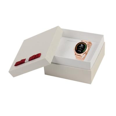 China Handmade Rigid Cardboard Wrist Watch Packaging Gift Box for sale