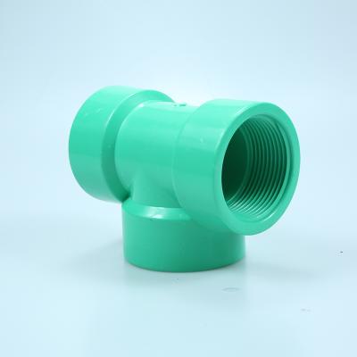 China High Quality 3 Way PVC Standard PVC Pipe Fittings PVC Pipe Fitting PVC Pipe Fitting Water Supply For Bathroom for sale