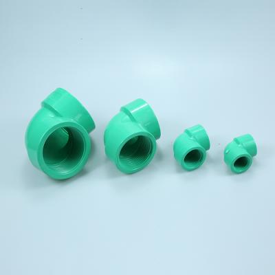 China PVC manufacturer premium female thread upvc elbow pvc pipe fitting 90 degree elbow for sale