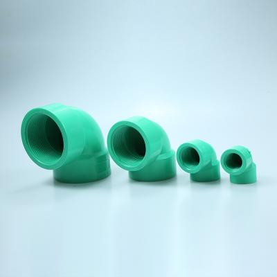 China PVC Pipes and Fittings 90 Degree Elbow Piping System Connector Fitting for PVC Pipe for sale