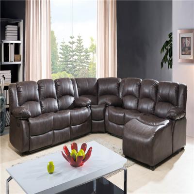 China 2019 Sectional sofa corner sofa living room sofa recliner sofa set with chaise for sale