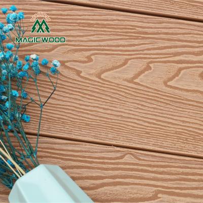 China Modern New Arrival Best Price Modern New Arrival Anti Slip Anti Slip Decking Wpc Decking 3d Solid Wood Solid Wood Flooring Embossed Decking Deck for sale