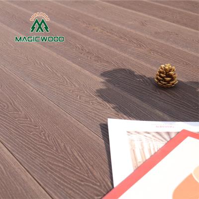 China Free Sample Skin-Friendly Garden Wear-Resistant Anti-Slip Waterproof And Crack-Resistant Outdoor Pool Decking Plank Wpc Flooring for sale