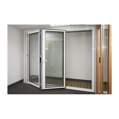 China Heat Insulation KDSbuilding Popular Design Aluminum Bi Folding Door For Sale for sale