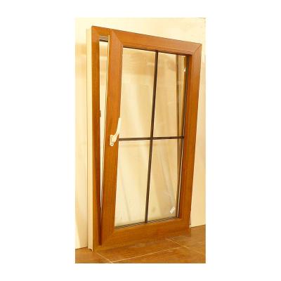 China Double glazed tilt and turnwindow upvc window and doors pvc screen magnetic house windows for sale