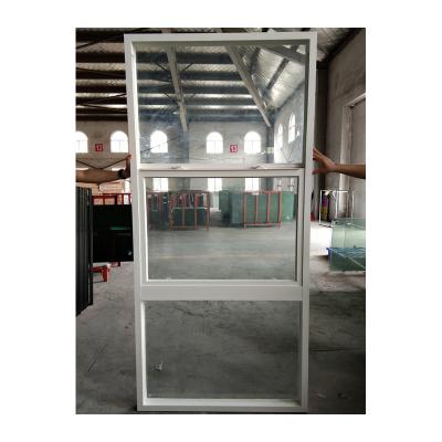 China Modern Popular Magnetic Screen PVC Window UPVC Double Hung Windows for sale