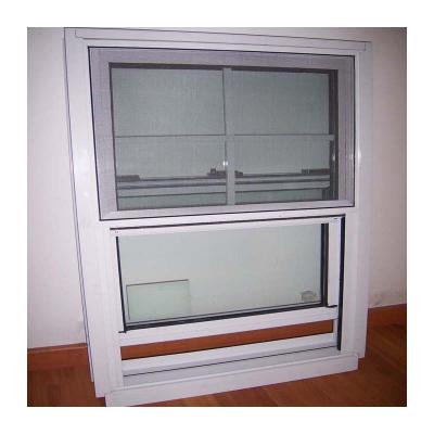 China High quality magnetic screen double hung window double-hung vertical sliding screen window for homes for sale