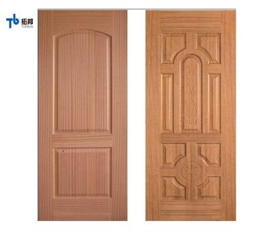 China Modern Veneer Embossing Door Skin And Molded 6 Panel Door Skin for sale