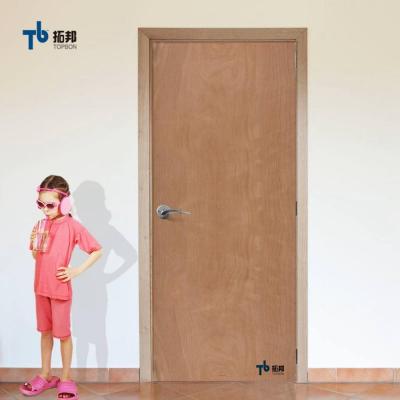 China Modern plywood flow door main door design for malaysia for sale