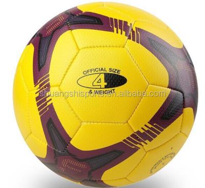 China Soccer Playing Size 4 Futsal Ball , Indoor Soccer Ball / Soccer Ball , Low Tied Soccer Ball / Soccer Ball for sale