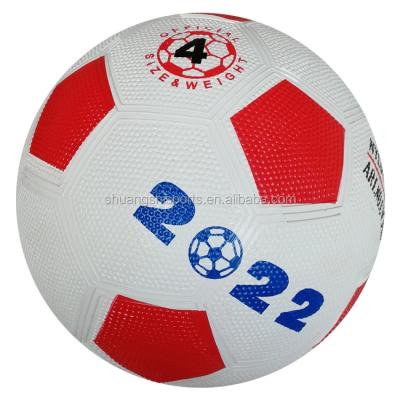 China Country flag soccer ball /soccer rubber smooth outdoor rubber ball for promotion with custom logo and design for sale