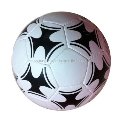 China PU design PU soccer ball/soccer ball leather hand sewn classic good quality leather for sale