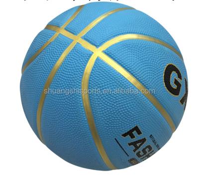 China Custom Printed Rubber Mini Ball For Basketball Ball Rubber for sale