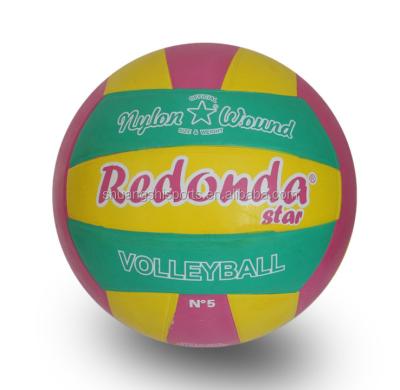 China Wholesale Pvc/pu/leather/eva volleyball ball volley rubber ball with customer logo and design for sale