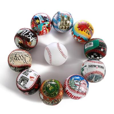 China High Quality Popular Outdoor Popular Cow Leather PU Weight Training Equipment Baseball Ball Professional To Factory for sale