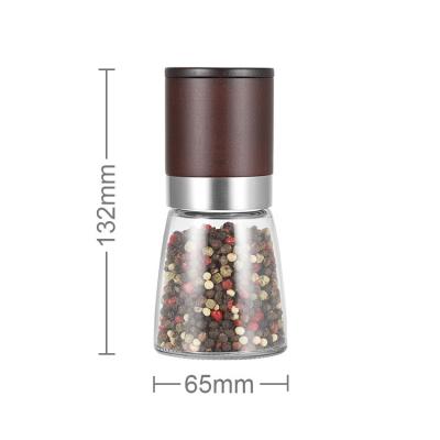 China Mincham Sustainable Manual Salt and Pepper Grinder Mill 18 8 Stainless Steel with Modern Style 170ml Configuration for sale