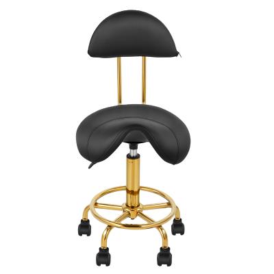 China High Quality Barber Shop Furniture Barber Chair Foreign Trade Barber Stool Air Bar Chair Rotation/Massage Stool for sale