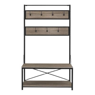 China New Product Modern Metal Furniture Sets Modern Hook Rack Multifunctional Coat Shoe Rack For Sale for sale