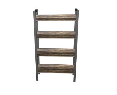 China Wholesale Modern High Quality Wooden Living Room Furniture Bookshelf Bookcases Home Office Folding Industrial Storage Racks for sale