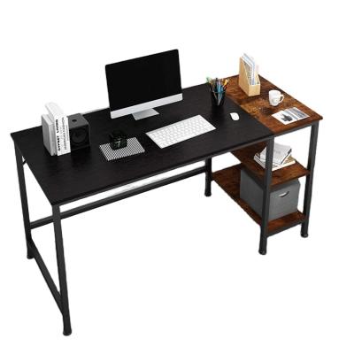 China (Height)Adjustable Computer Desk With Monitor Shelves Storage Rack Keyboard Tray Home Office Study Desk for sale