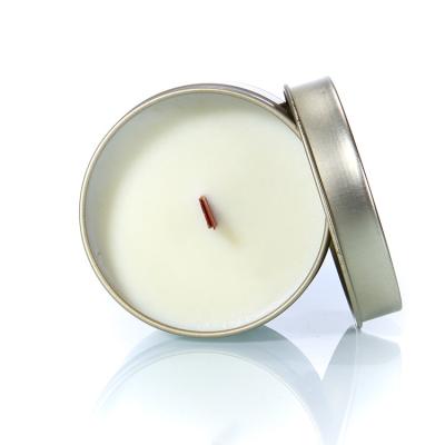 China Birthdays Wholesale Colored Different Sized Scented Metal Window Candle Tin for sale