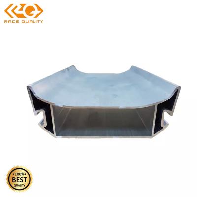 China Decorations Taiwan Hot Selling Best Wholesale Supplier Special Custom Extruded Flat Aluminum Profile Square Rack For Bikes for sale