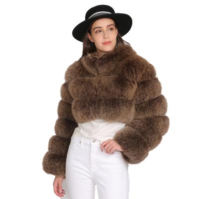 China Best Selling Anti-Shrink Central Institute of Statistics Kings Fur Coat Custom Korean Fur Coat Supplier Real Fox Fur Coat for sale