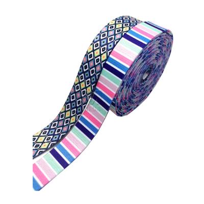 China Wholesale Custom High Tenacity Printed Strap Printed Tape For Dog Leash for sale