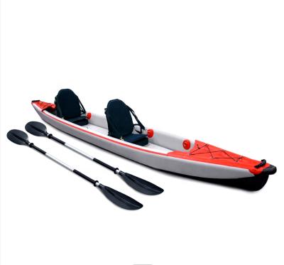 China Water Relax Fishing Manufacture Hot Selling Drop Point Kayak Rowing Boats With Standard Accessories for sale