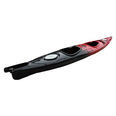 China Youth Entertainment And Fishing Like Water Sports Plastic--LLDPE White Water Kayak Surf Kayaks for sale