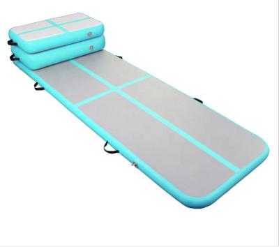 China Sports Training World's Best Selling PVC And Drop To Pit Gymnastics Mat 1m-20m Customized Inflatable Air Track for sale