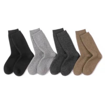 China QUICK DRY 100% pure cashmere knitted socks for men for sale