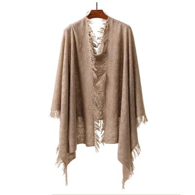 China Winter Ladies Long Shawl Custom Design 100% Cashmere Scarf For Elegant Women for sale