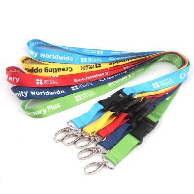 China Promotion Neck Lanyard With High Quality OEM Logo Free Sample Lanyard for sale