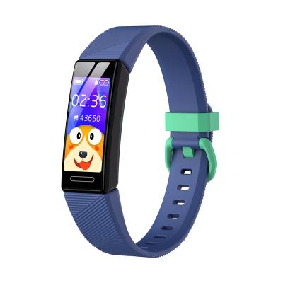 China Touch Screen Child Watch Fitness Tracker Ip68 Waterproof Heart Rate Blood Monitor Sports Smart Watch Shake BT Smart Band Heart Bracelet For Kids for sale