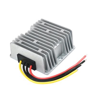 China Aluminum Alloy 12V to 19V 3A 5A 8A 10A 15A DC DC Step Up Boost Converter DC 12Volt to 19Volt with Waterproof IP 68 for sale