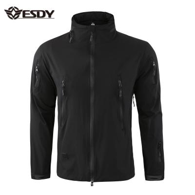 China 4 Colors Men Waterproof Quick-drying Thin Outdoor Coat Softshell Breathable Military Tactical Jackets for sale