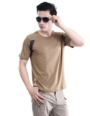 China New Breathable Tactical Round Neck Windrunner Military Armed Mens T Shirts for sale