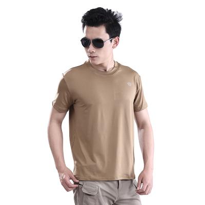 China Breathable Tactical Dry Gear Training Clothing Sweat Absorbent Breathable Sports T-Shirts for sale