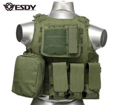 China Newest Army Molle Airsoft Assault Military Outdoor Tactical Vest Combat Anti-Shrink Vest for sale