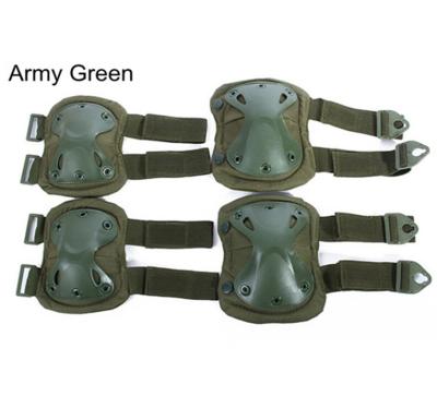 China Sports Users Green Color Tactical Kneepads New And Elbow Snowfall Skiing Kneepads Support Protective Pads for sale