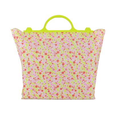 China Insulated Custom Printed Large Portable Insulated Tote Bag Aluminum Cool Bag for sale