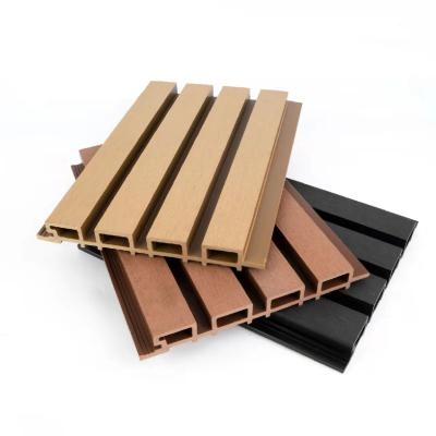 China Waterproof+ECO-Friendly Plastic Composite WPC Wood Boards Backyard Waterproof Garden WPC Moisture Proof Wall Panel for sale